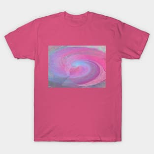 Pastels Water Colors Vortex T-Shirt